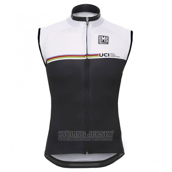 2016 Wind Vest Santini Black and White